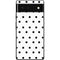 White and Black Polka Dots Google Pixel 6 Skin